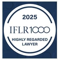 2025 IFLR 1000 Highly Regarded Lawyer