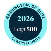 Legal 500 Washington DC Elite - Cybersecurity 2026