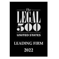 Legal 500 US Leading Firm 2021