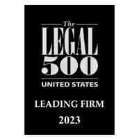 Legal 500 US Leading Firm 2023