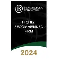 Benchmark Litigation Highly Recommended Firm 2024