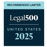 Legal 500 Recommended Attorney 2025