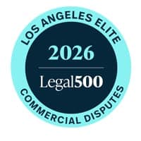 Legal 500 Los Angeles Elite - Commercial Disputes 2026
