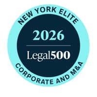 Legal 500 New York Elite Corporate and M&A 2026