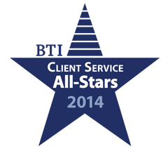 BTI Client Service All-Stars 2014