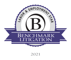 Benchmark Litigation Labor & Employment Star 2021